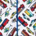 ชุดนอนเด็ก Baby And Toddler Boys Short Sleeve Transit Print Stretchie