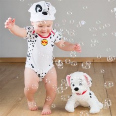 ชุดแฟนซีเด็ก 101 Dalmatians Baby Bodysuit With Hat - Official Disney