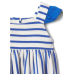 เสื้อผ้าเด็ก GAP Stripe-block flutter dress