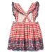 เสื้อผ้าเด็ก GAP Gingham eyelet flutter dress